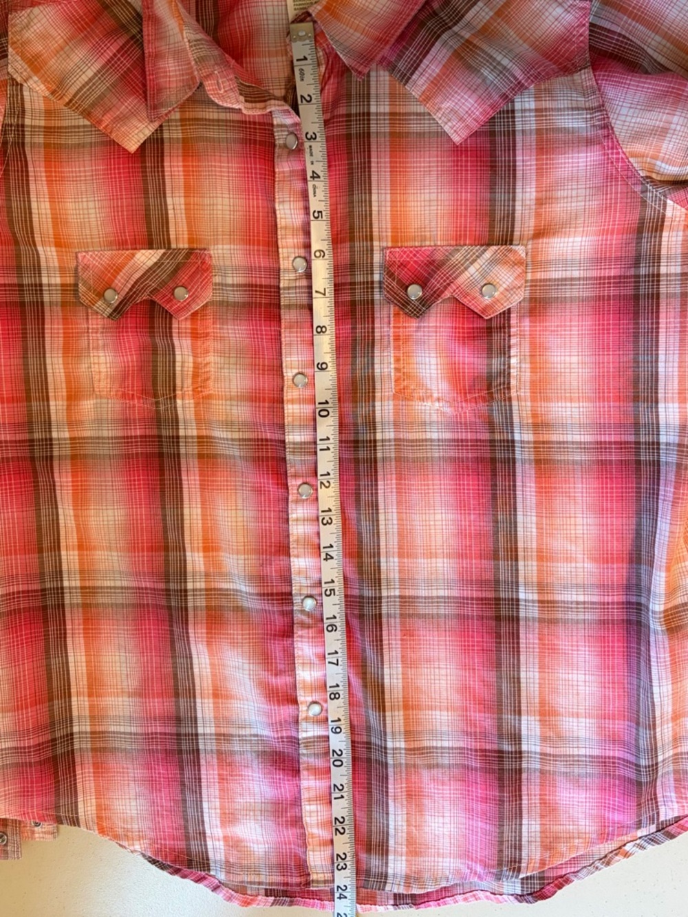 As Real As Wrangler Pearl Snap Women’s Western Shirt - Picture 6 of 8